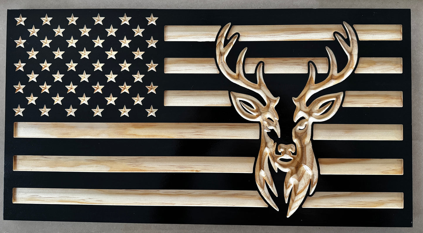21" x 12" Custom Flags