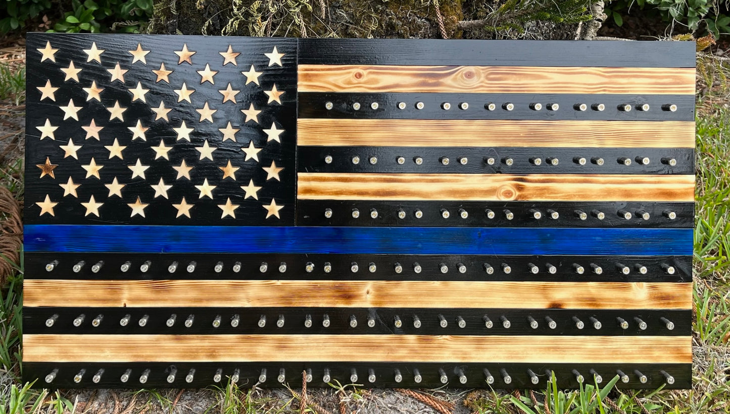 Traditional Flag Challenge Coin Holder
