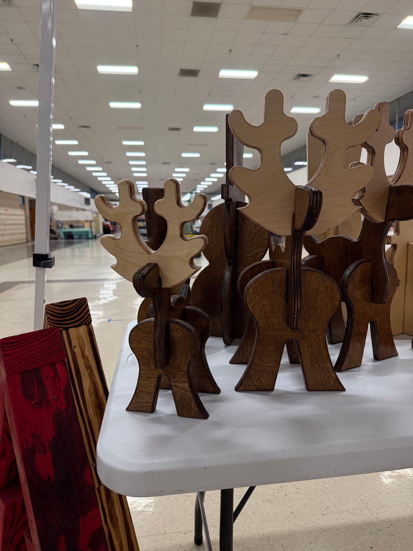 Custom Wooden Reindeer
