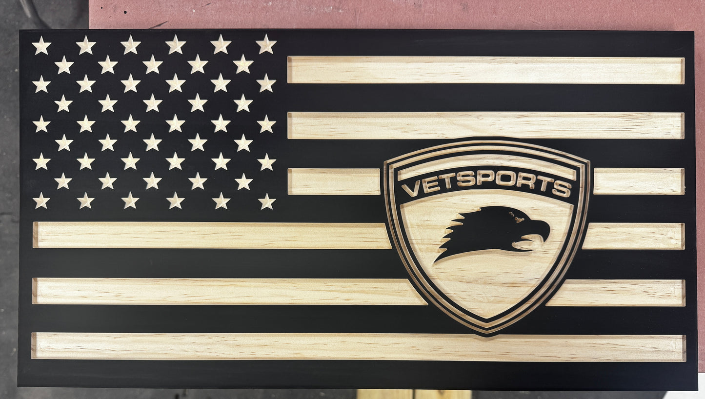21" x 12" Custom Flags