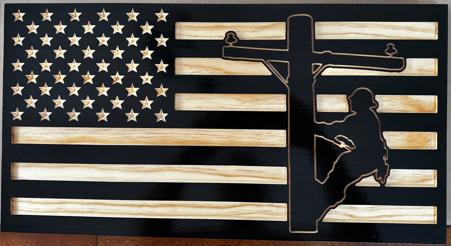 21" x 12" Custom Flags