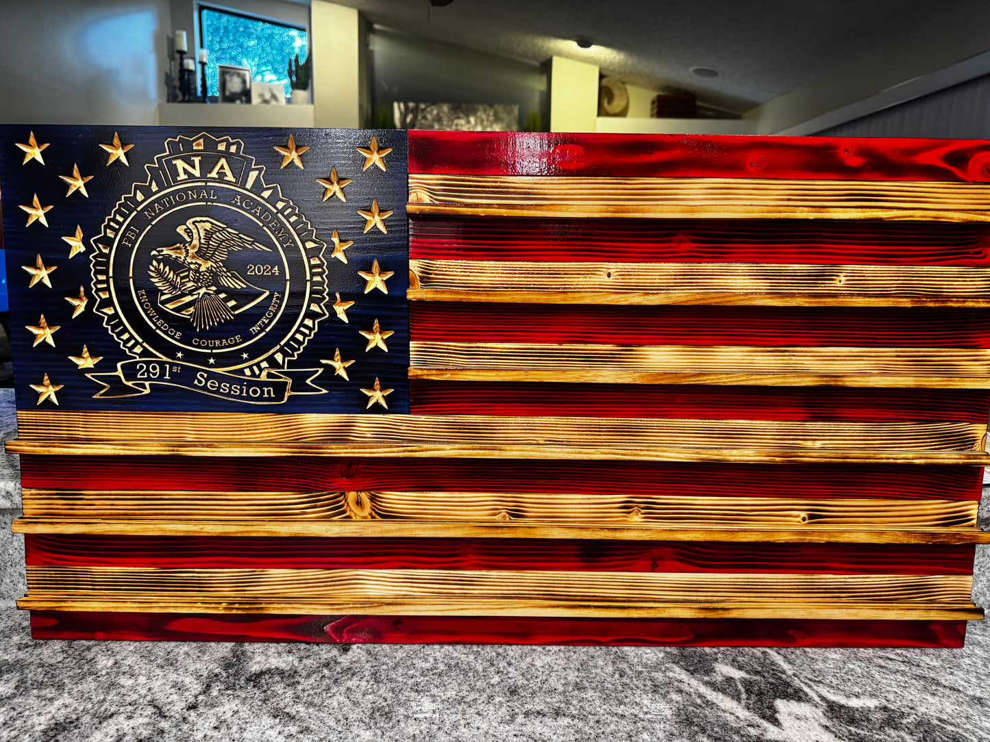Custom Challenge Coin Flags