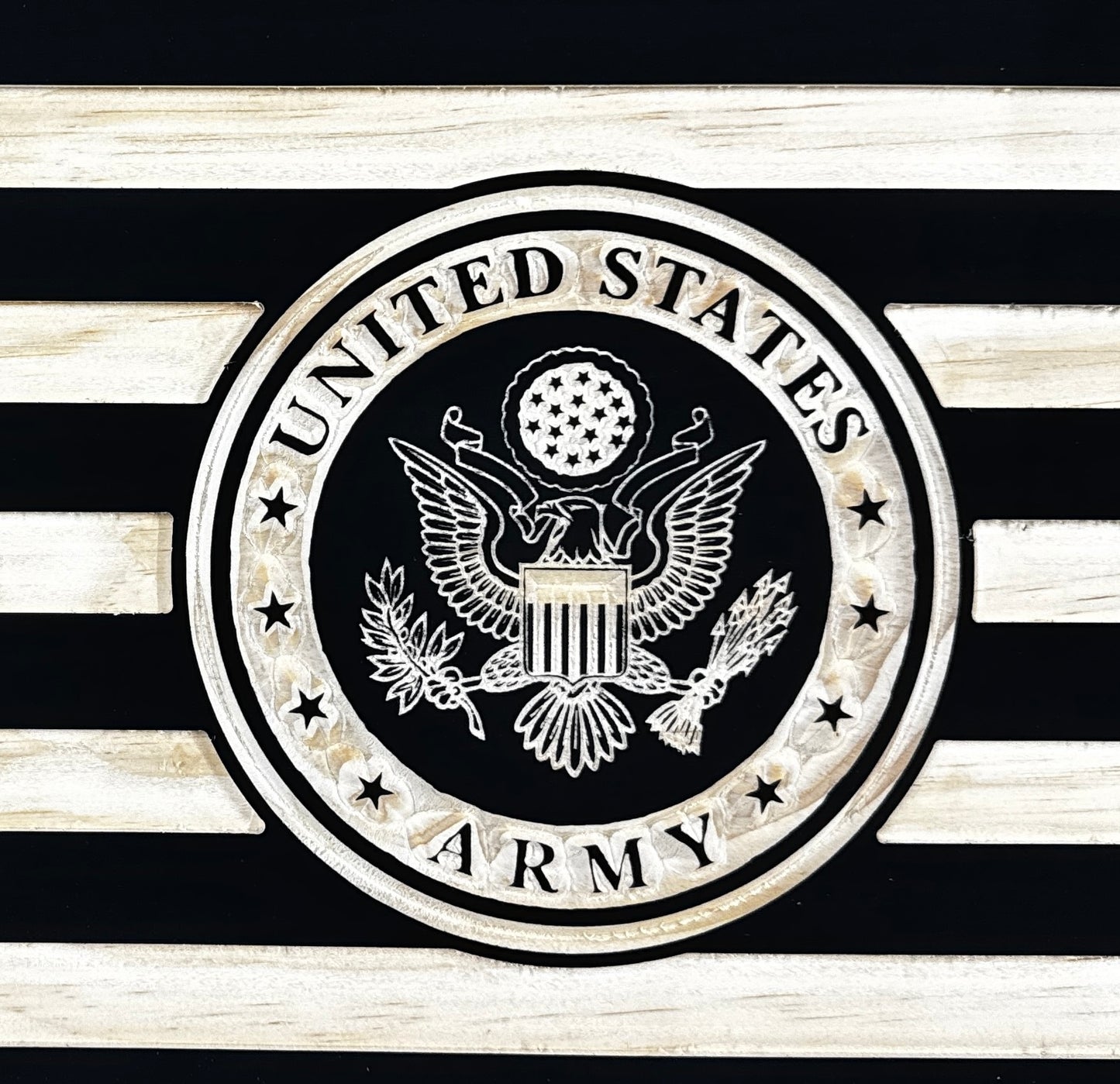 Military Flag Coin Holder