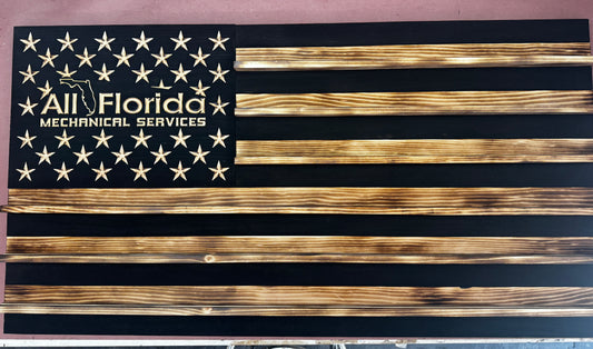 Custom Challenge Coin Flags