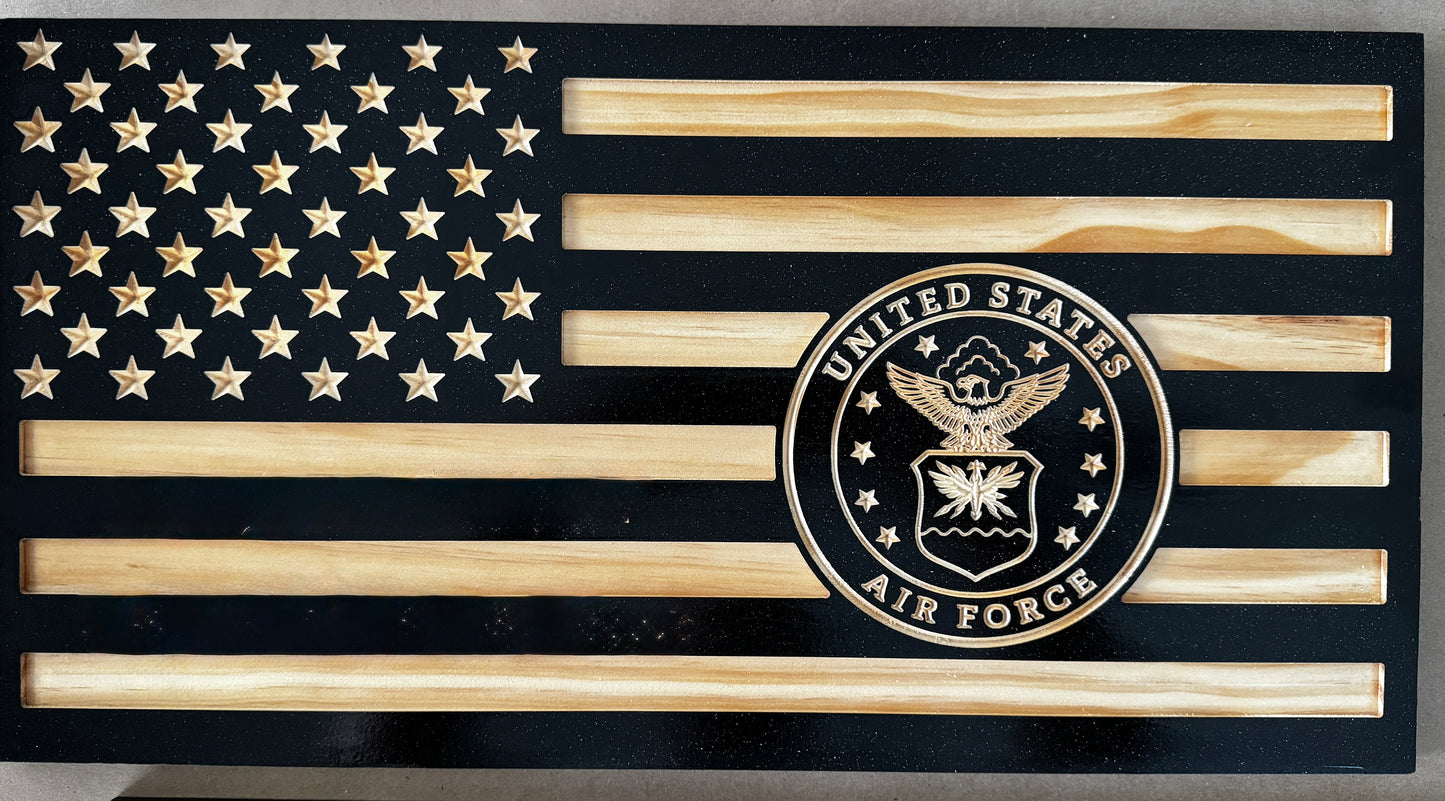 21”x 12” Military Flags