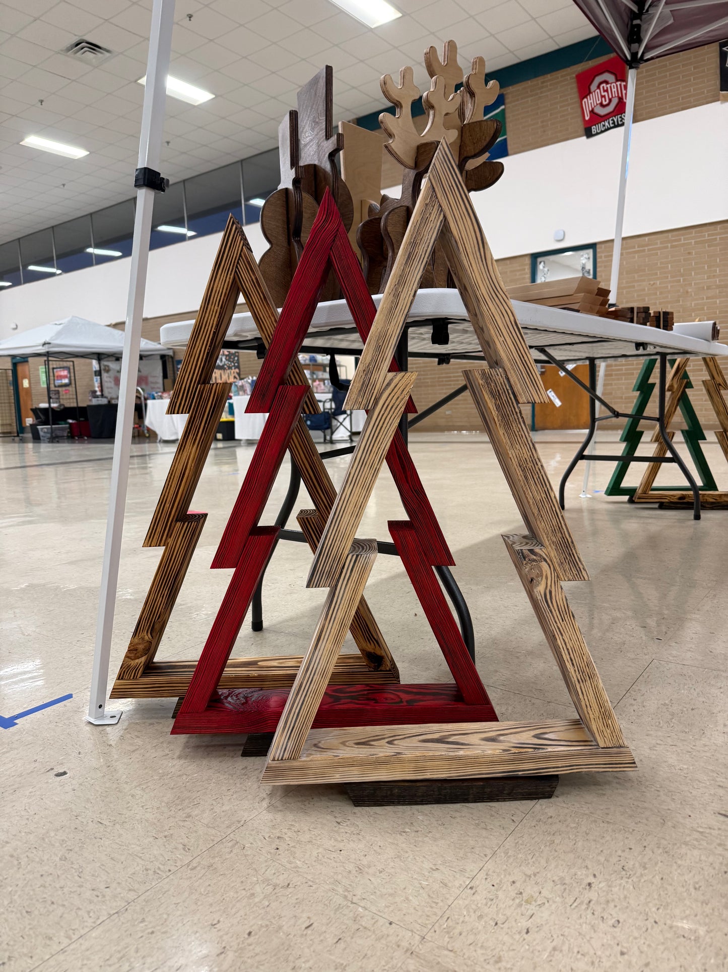 35" Custom Wooden Christmas Tree